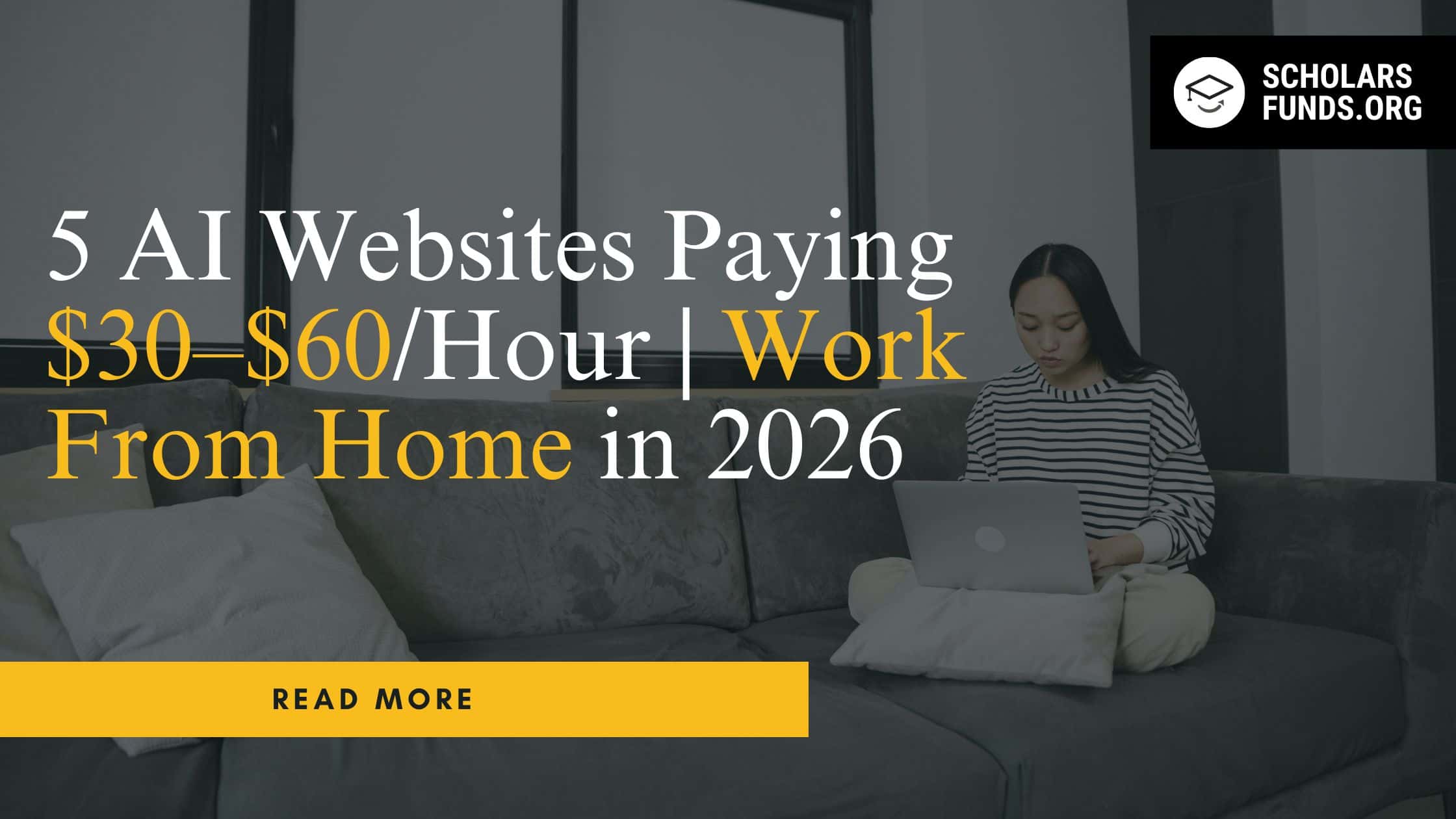 5 AI Websites Paying $30–$60/Hour | Work From Home in 2026