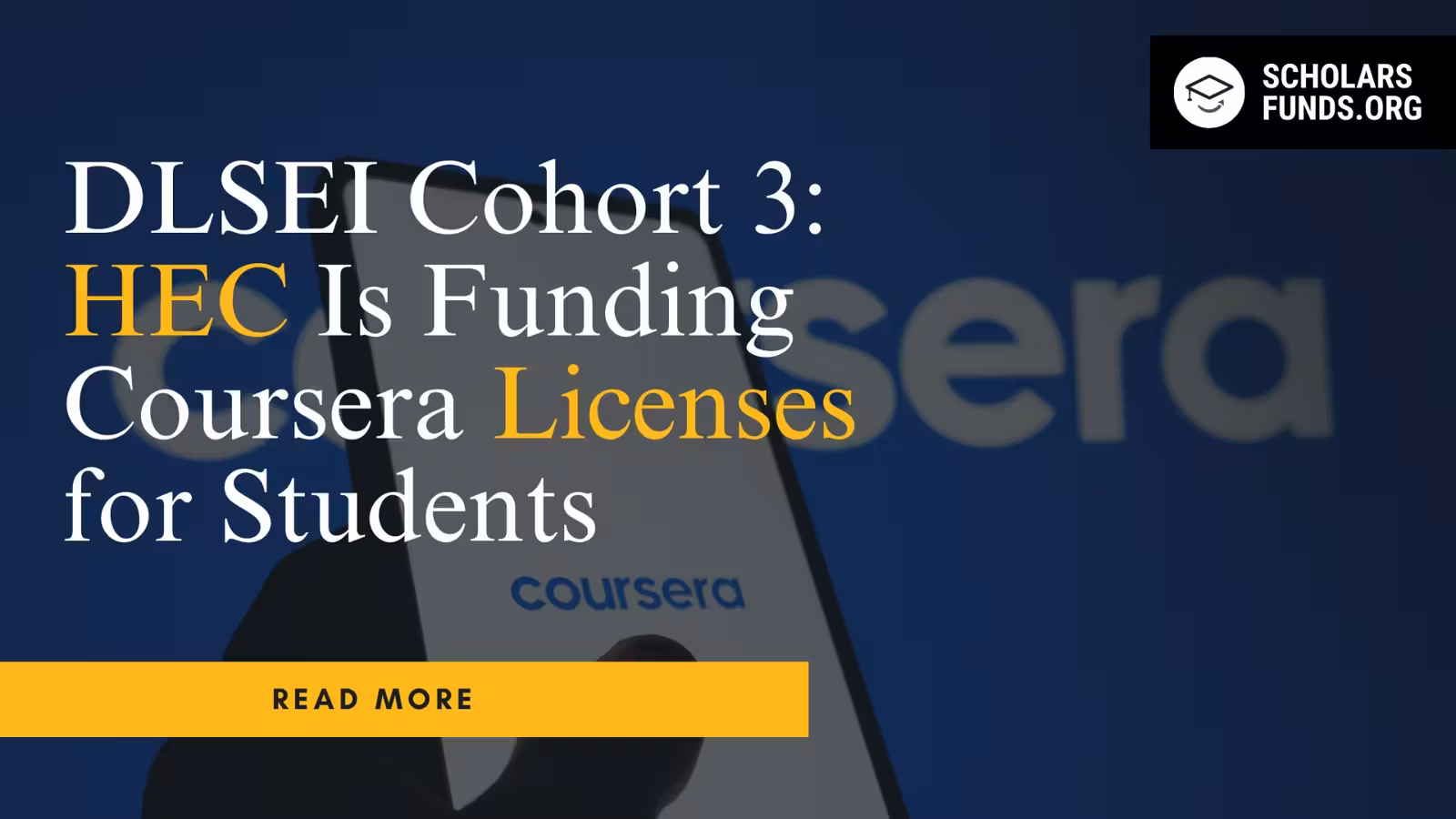 DLSEI Cohort 3: HEC Is Funding Coursera Licenses for Students