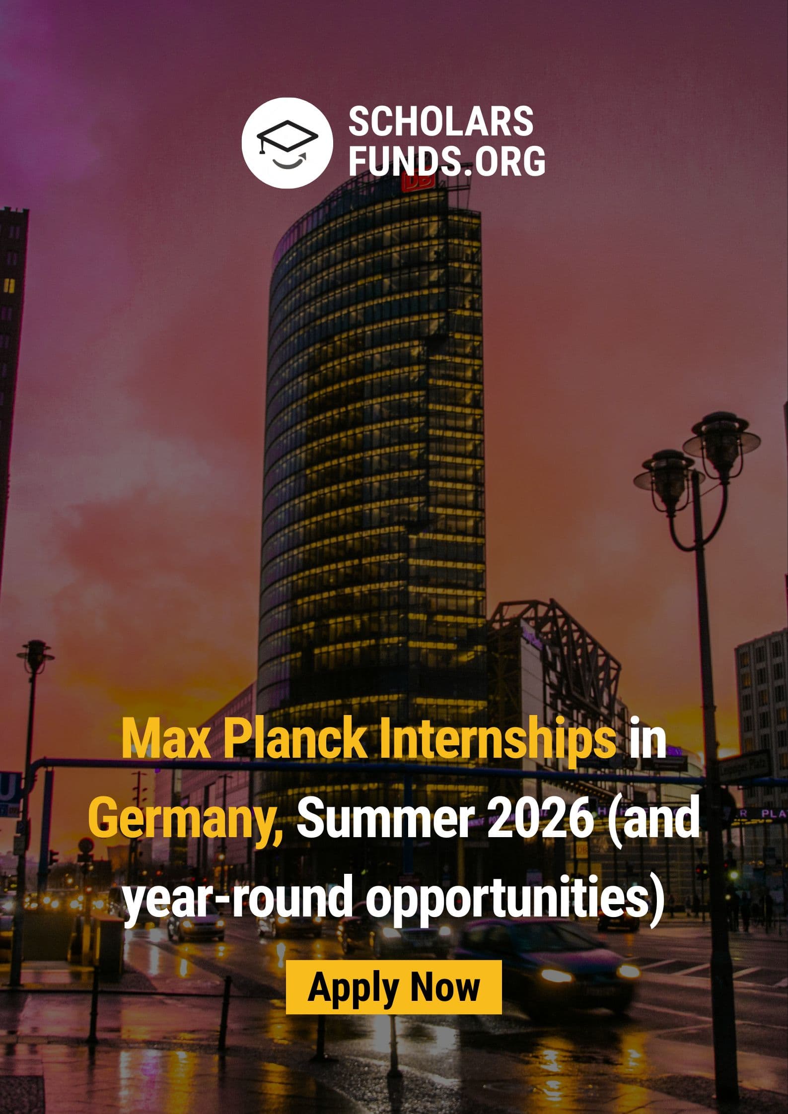 Max Planck Internships in Germany, Summer 2026 (and year-round opportunities)