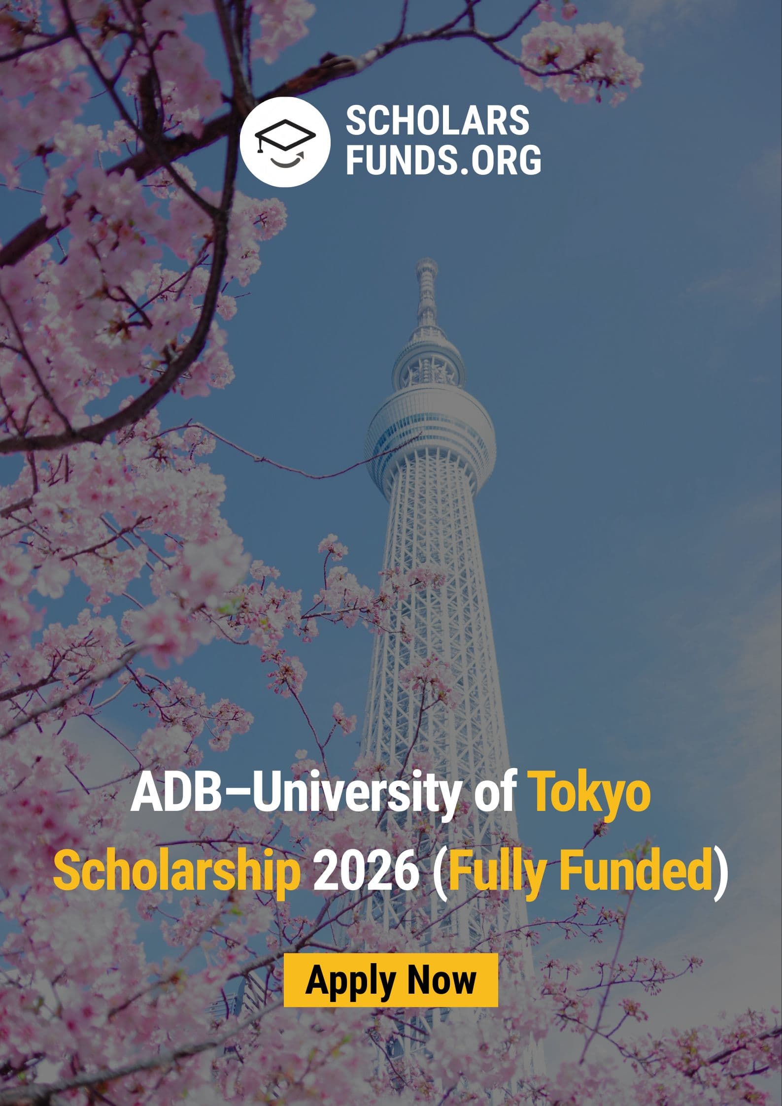 ADB–University of Tokyo Scholarship 2026 (Fully Funded)
