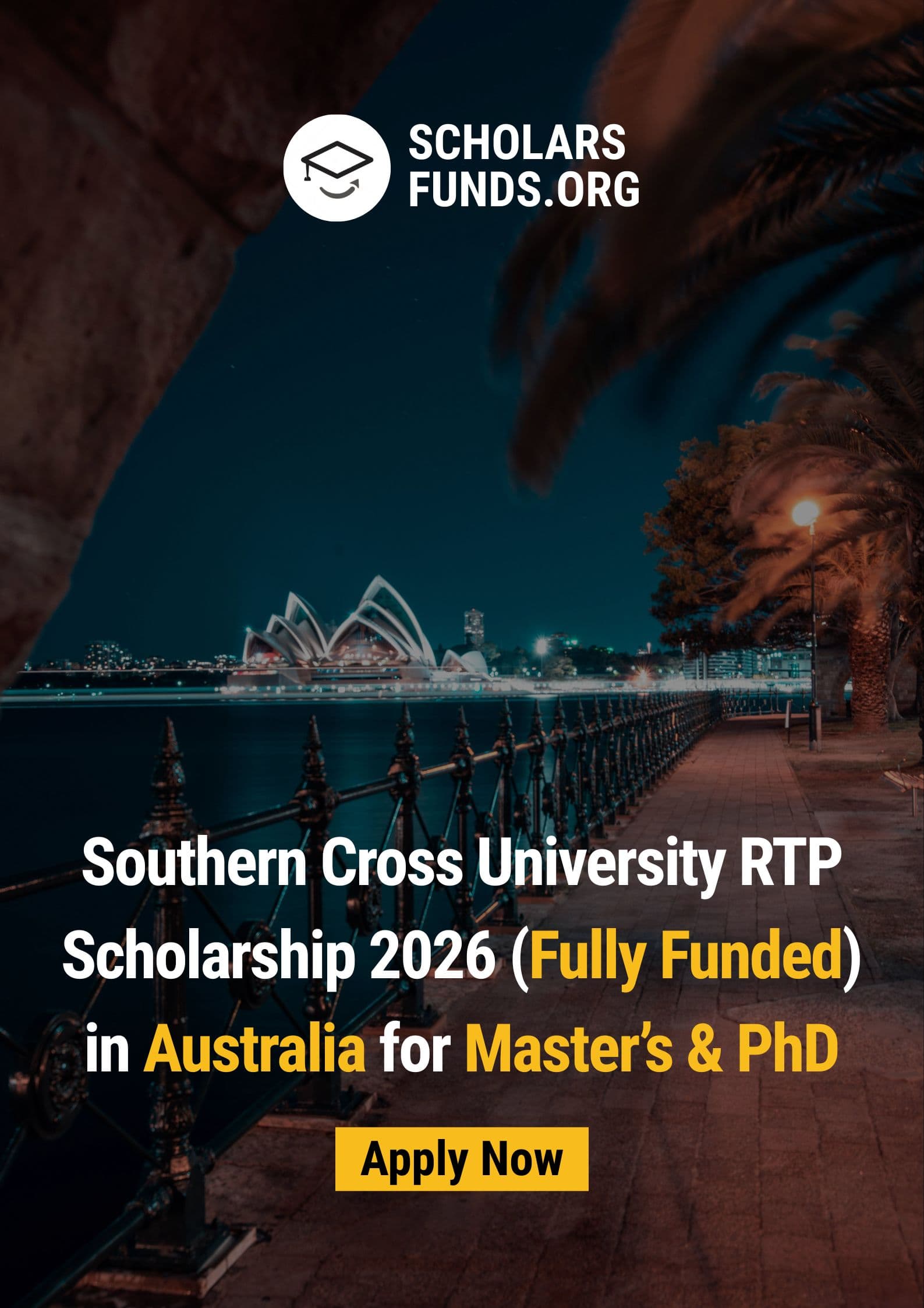 Southern Cross University RTP Scholarship 2026 (Fully Funded)