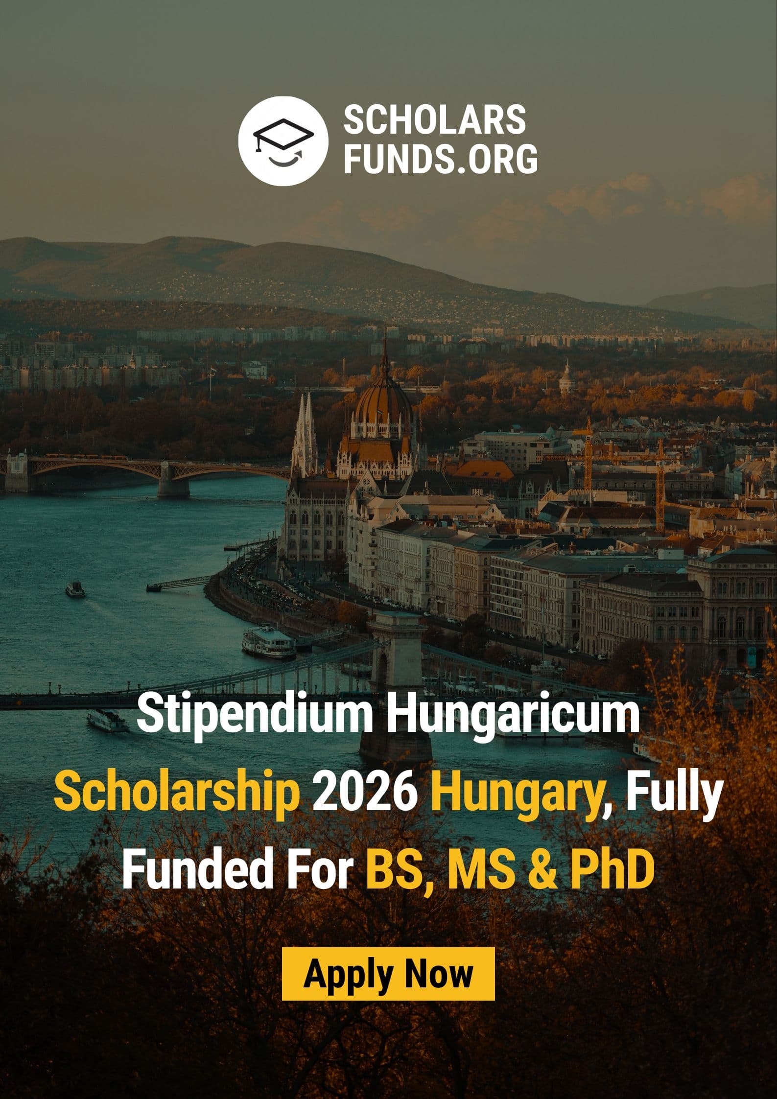Stipendium Hungaricum Scholarship 2026 Hungary, Fully Funded For BS, MS & PhD