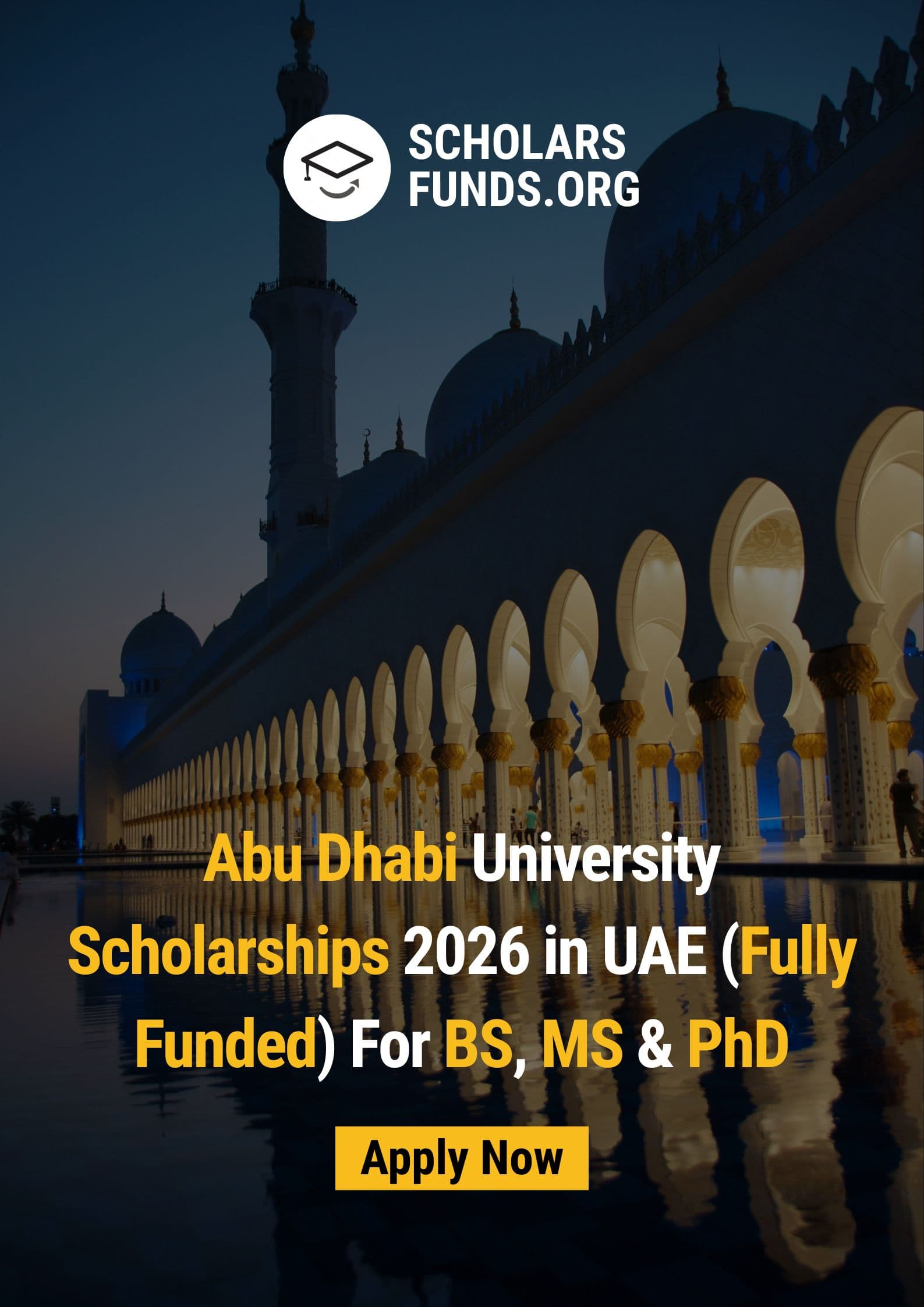 Abu Dhabi University Scholarships 2026 in UAE (Fully Funded)