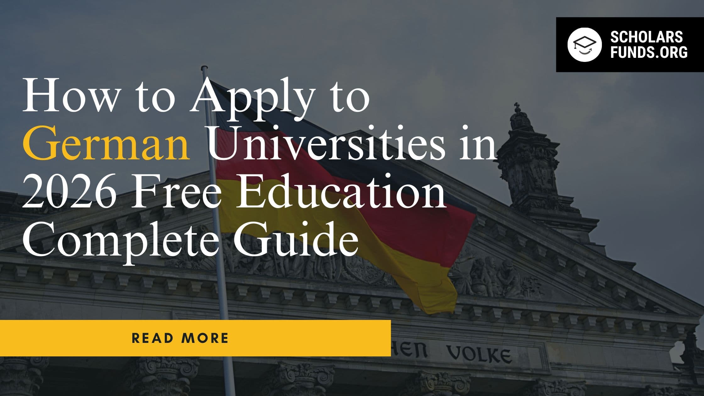 How to Apply to German Universities in 2026 Free Education Complete Guide