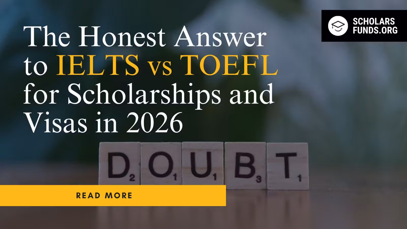 The Honest Answer to IELTS vs TOEFL for Scholarships and Visas in 2026