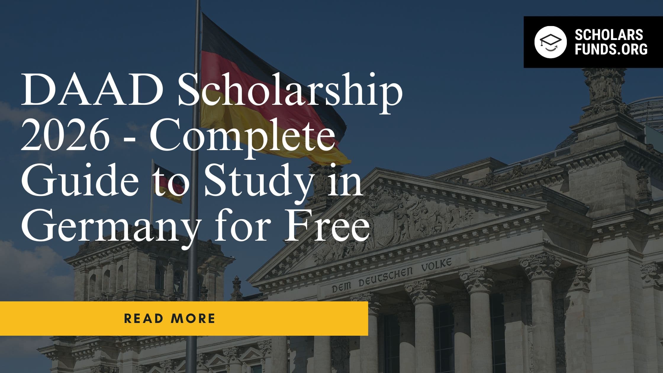 DAAD Scholarship 2026 - Complete Guide to Study in Germany for Free