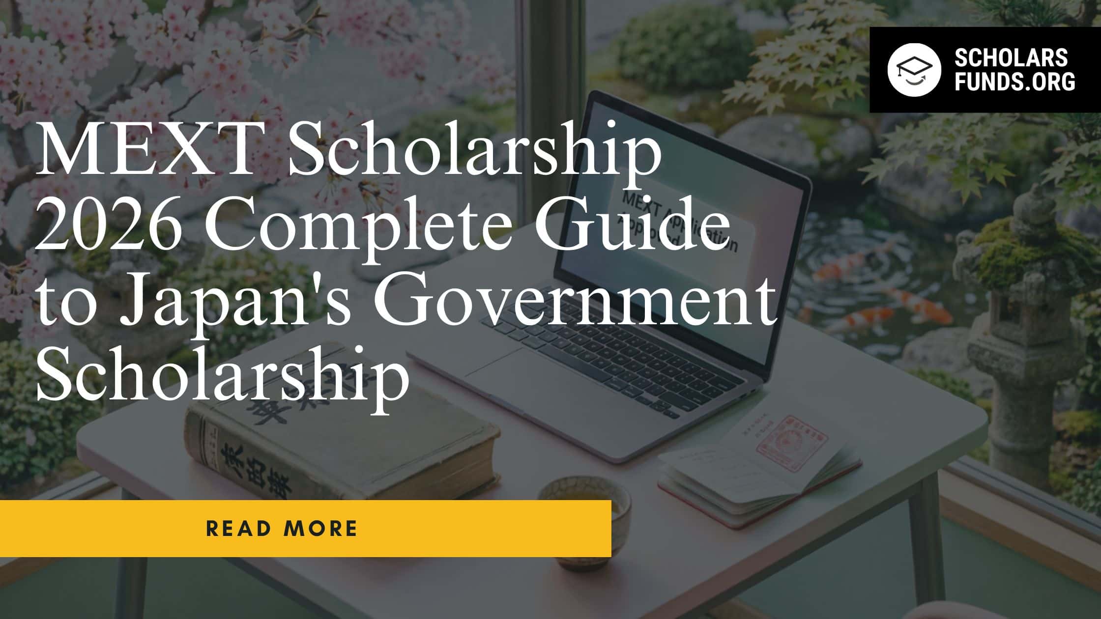 MEXT Scholarship 2026 Complete Guide to Japan's Government Scholarship