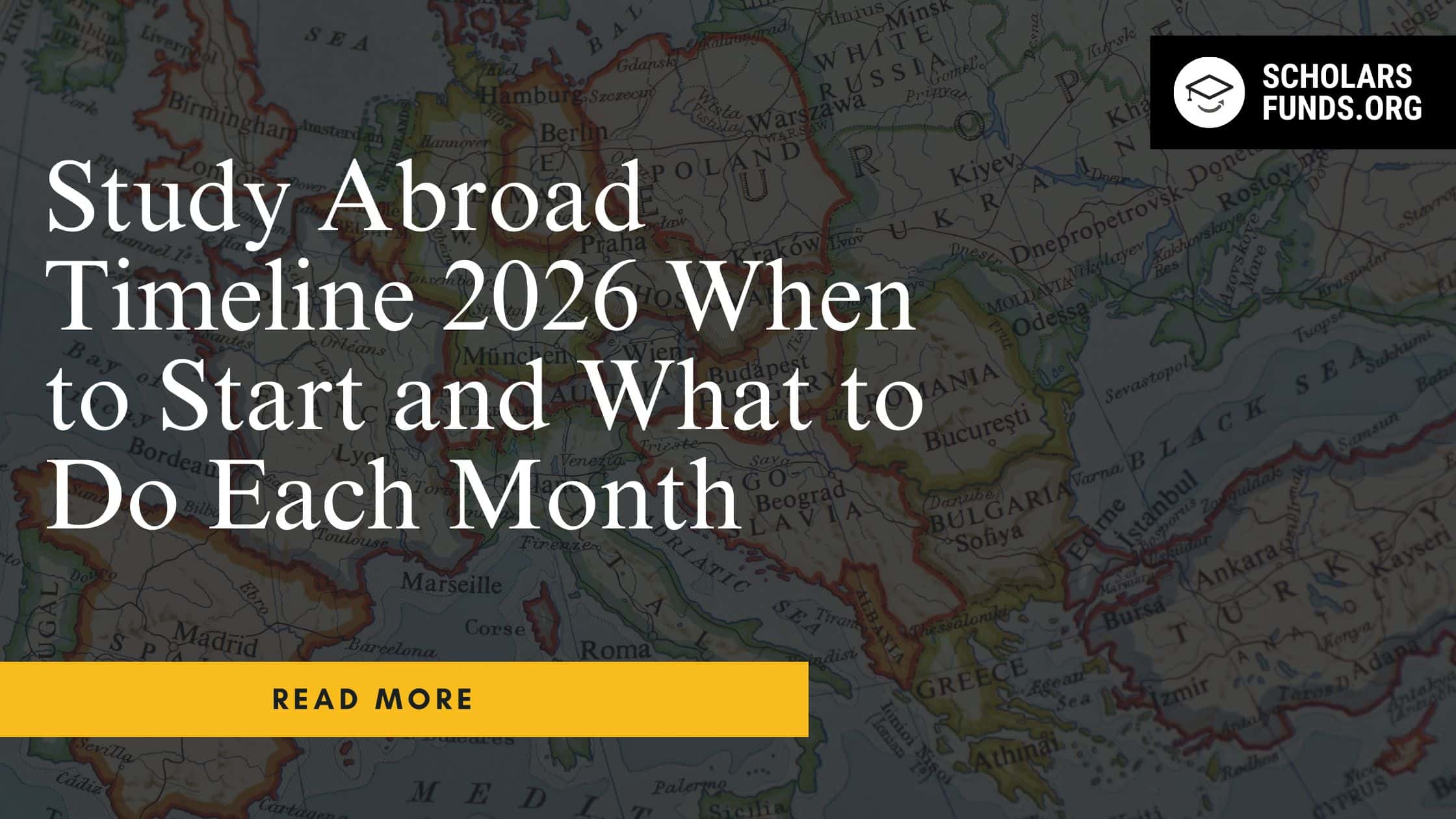 Study Abroad Timeline 2026 When to Start and What to Do Each Month